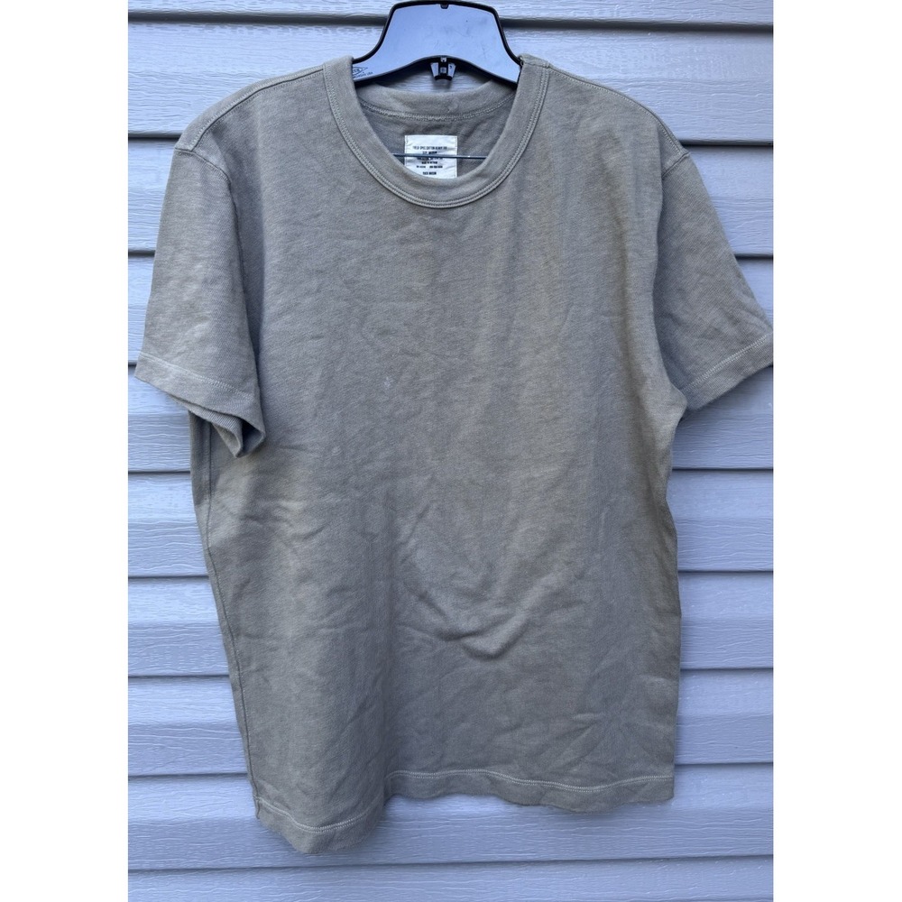 BUCK MASON Field-Spec Cotton Heavy Tee Mens Sz M Short Sleeve Crew Neck